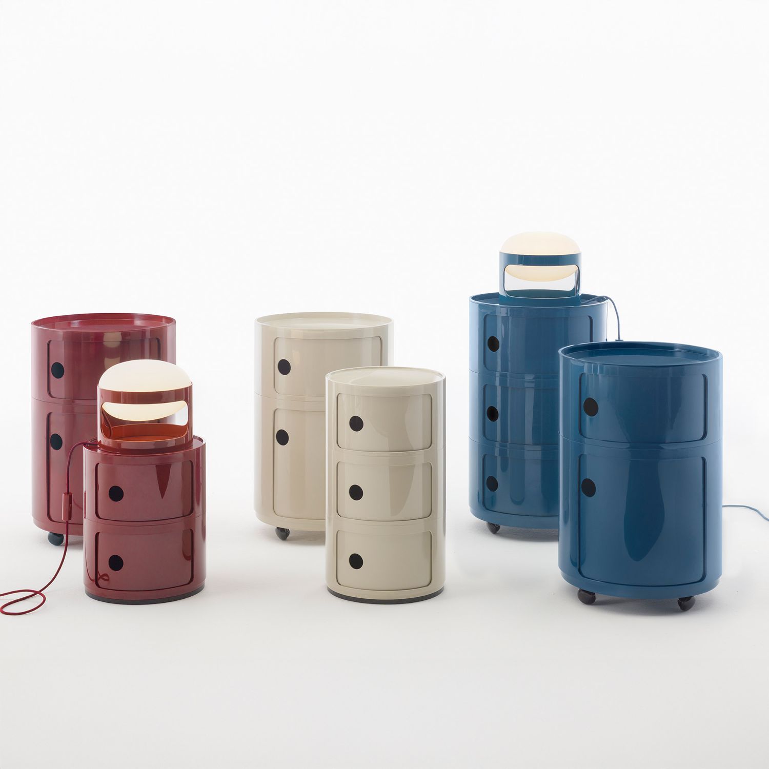 Kartell - Componibili new big 2 / 4922 taubengrau