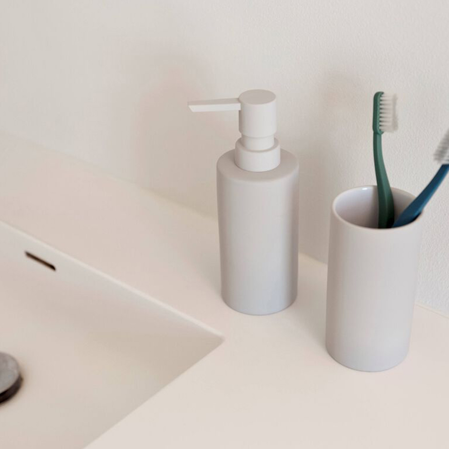 Zone Denmark - Solo Seifenspender soft grau