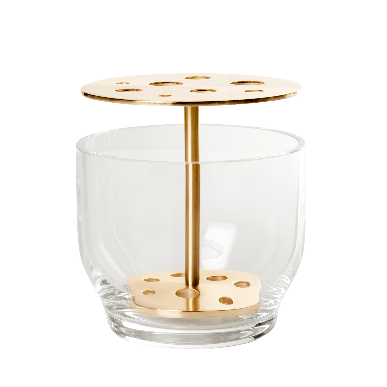 Fritz Hansen Ikebana vase small brass 101961