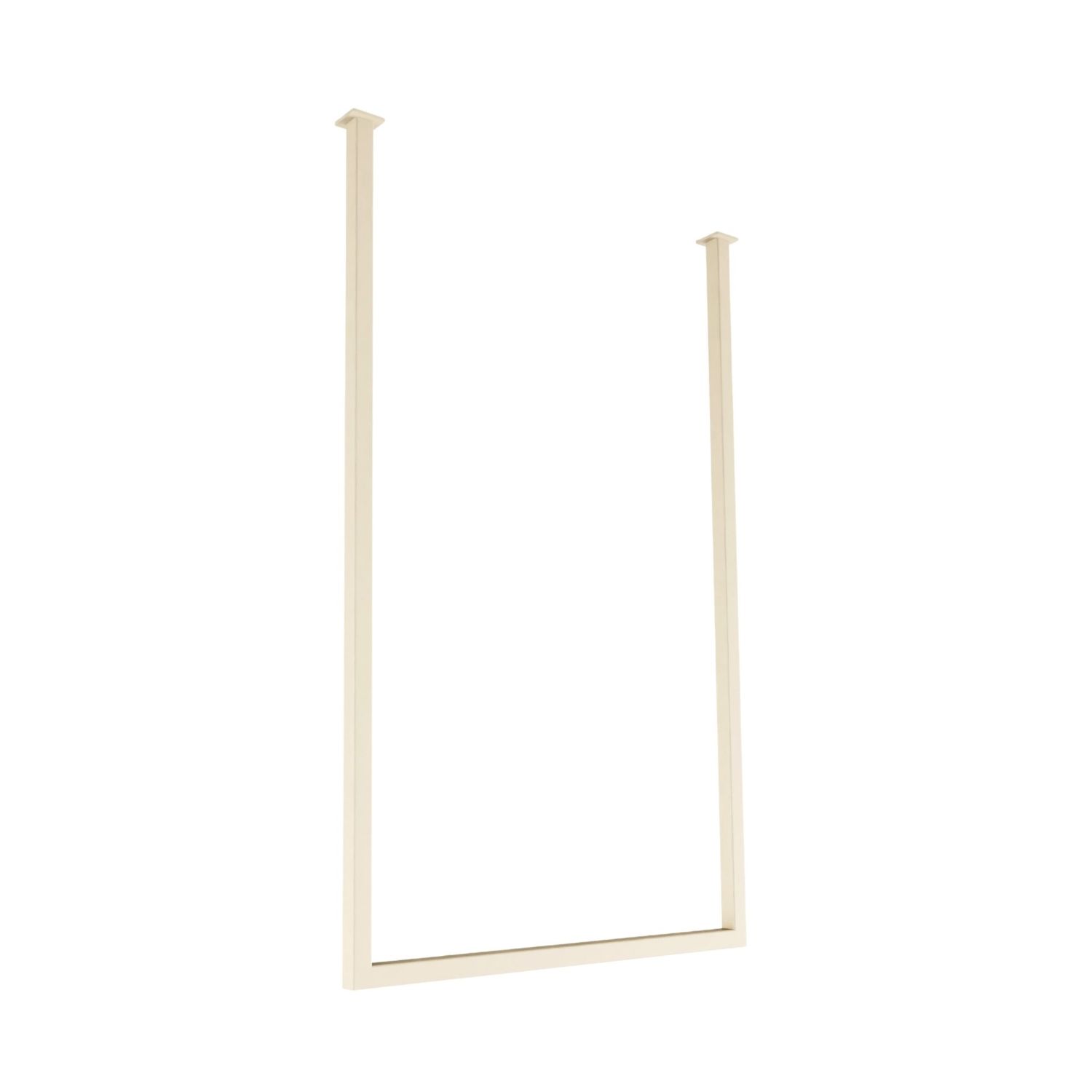 Metallbude - Tensi Handtuchhalter cashew eckig H60