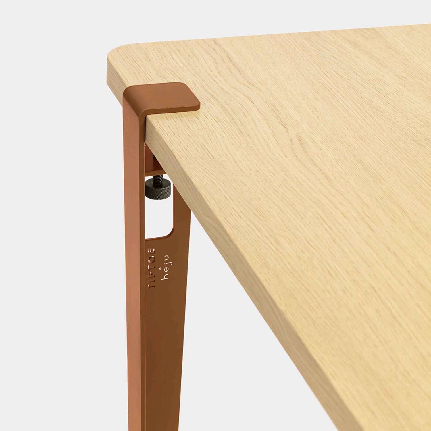 Tiptoe - Heju Tischbein 75 cm zimtbraun