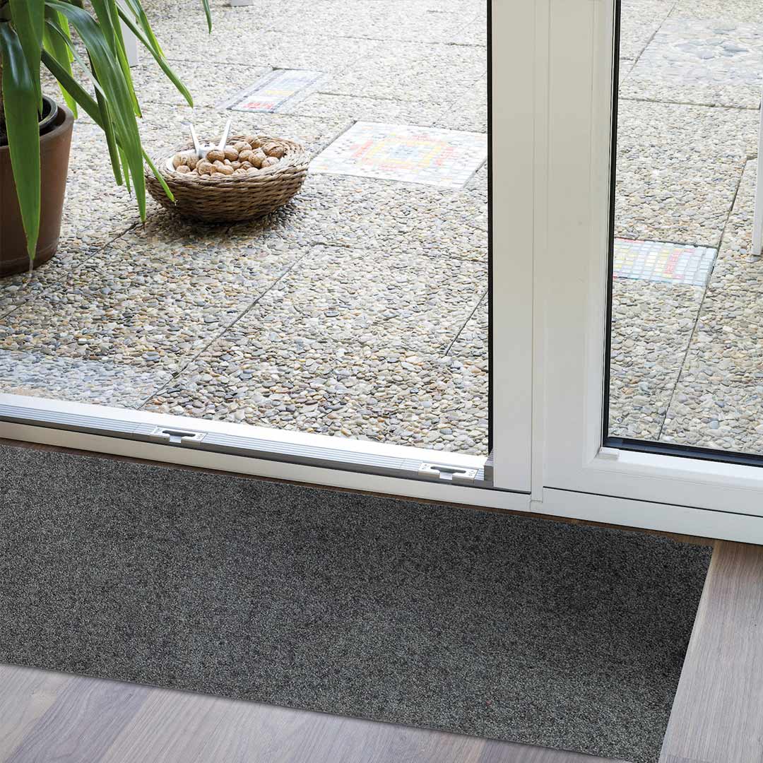 salonloewe wohnmatte uni anthrazit 30 x 100 garten ambiente 87898