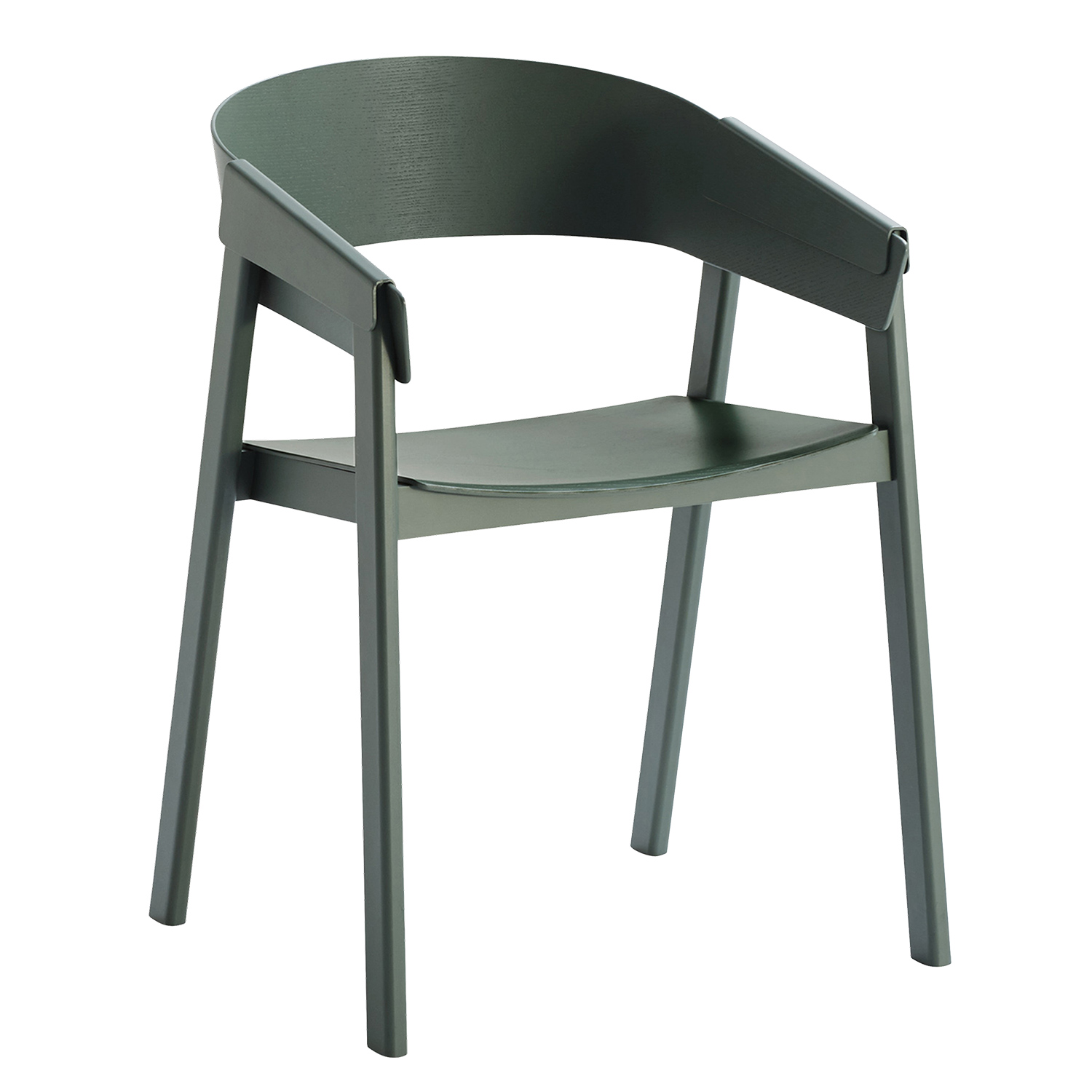 muuto cover armchair gruen 66845