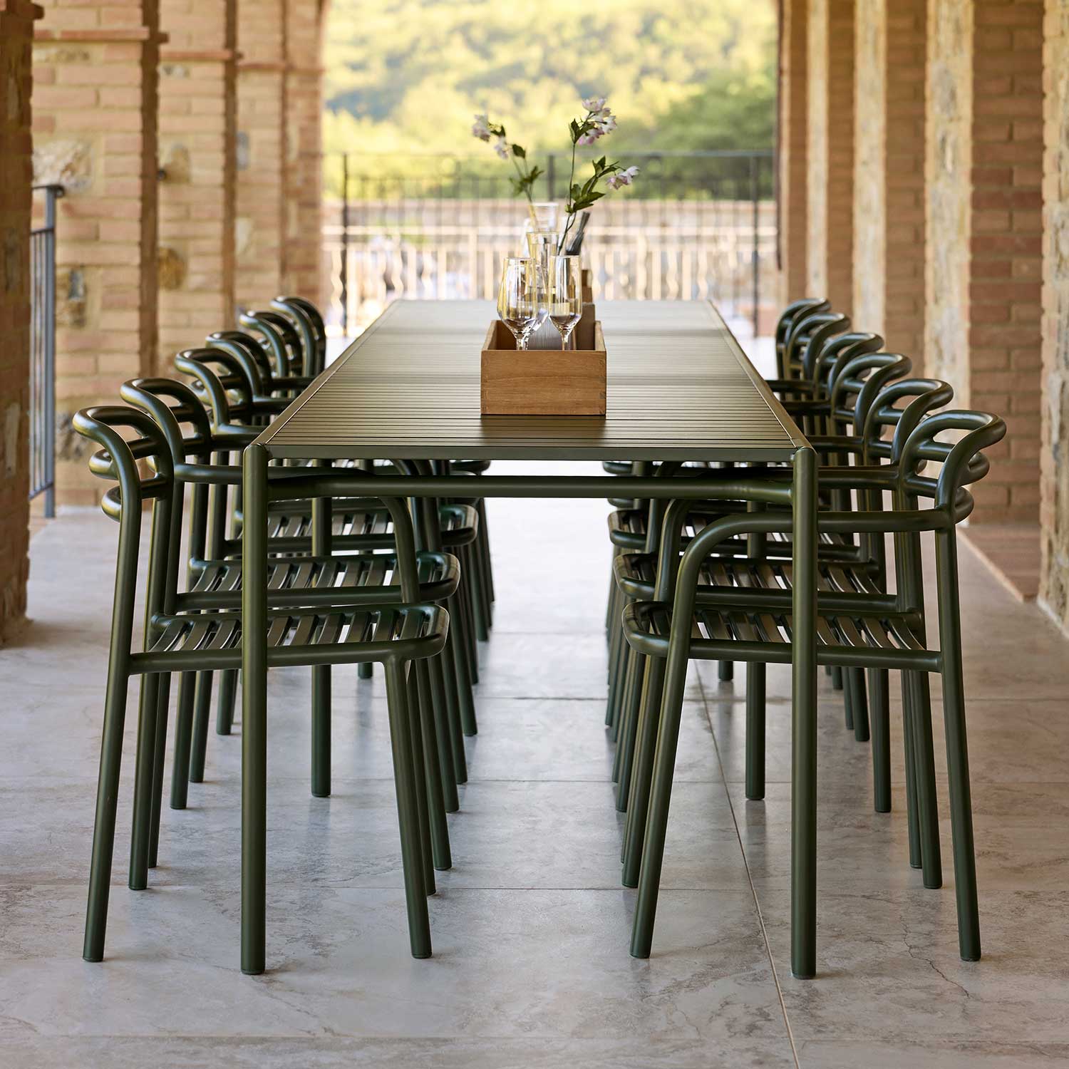 Cane-line - Bliss Outdoor Tisch quadratisch sand