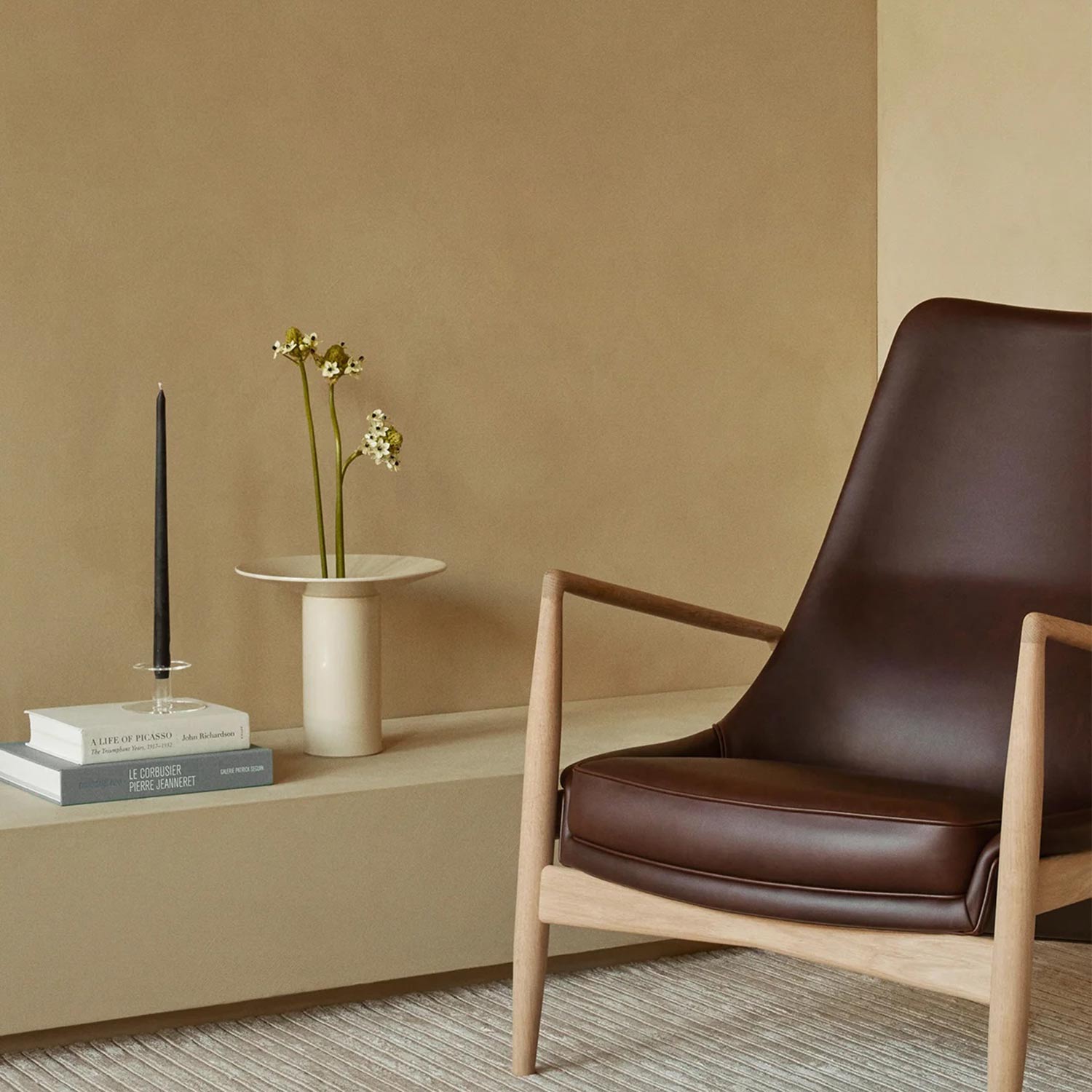 menu hana vase aschgrau sessel 92941