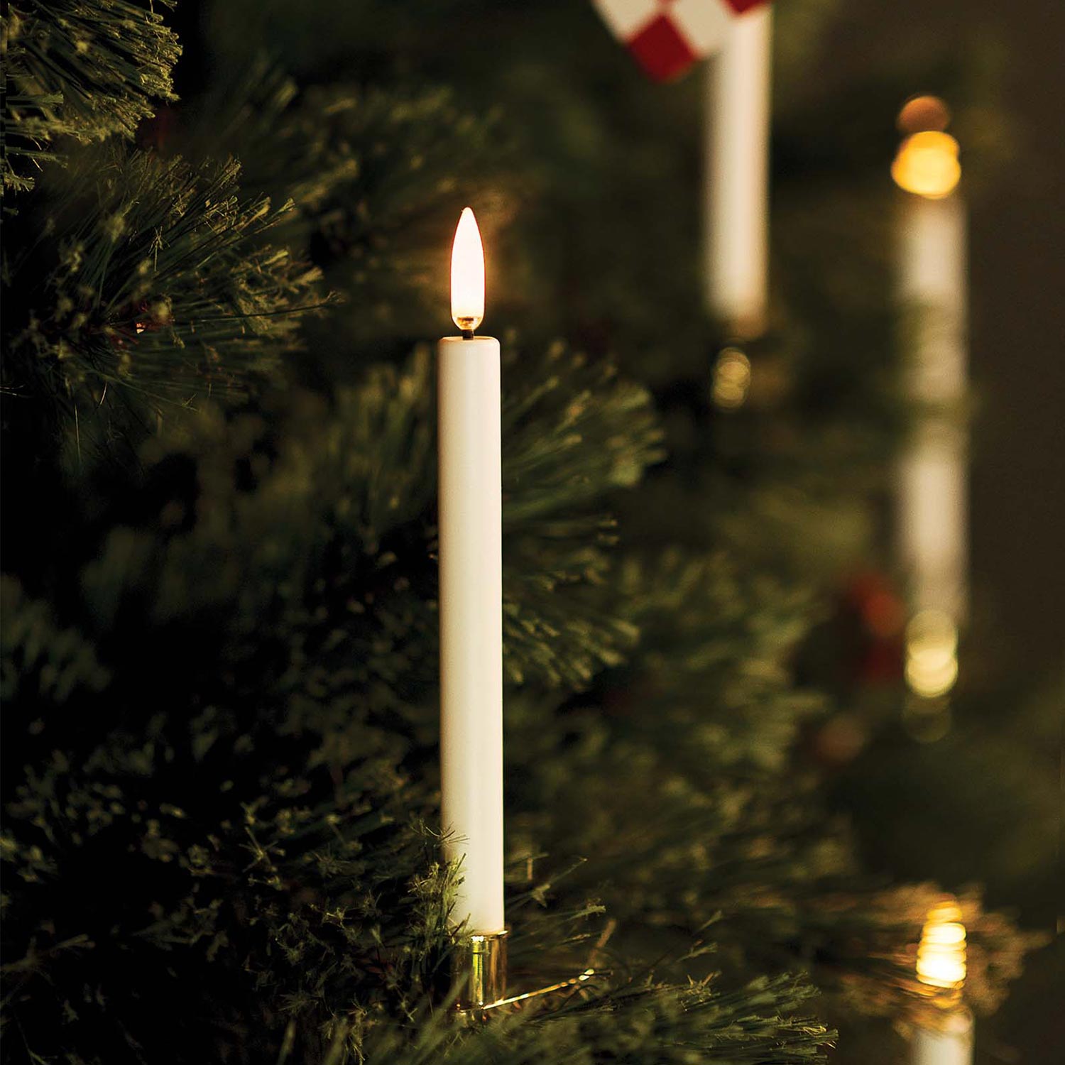 piffany taper led kerze tannenbaumkerze christmas 82639