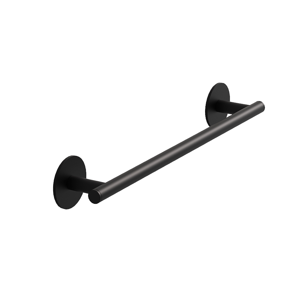 decor walther basic handtuchstange HTE 38 schwarz 0535060 91992