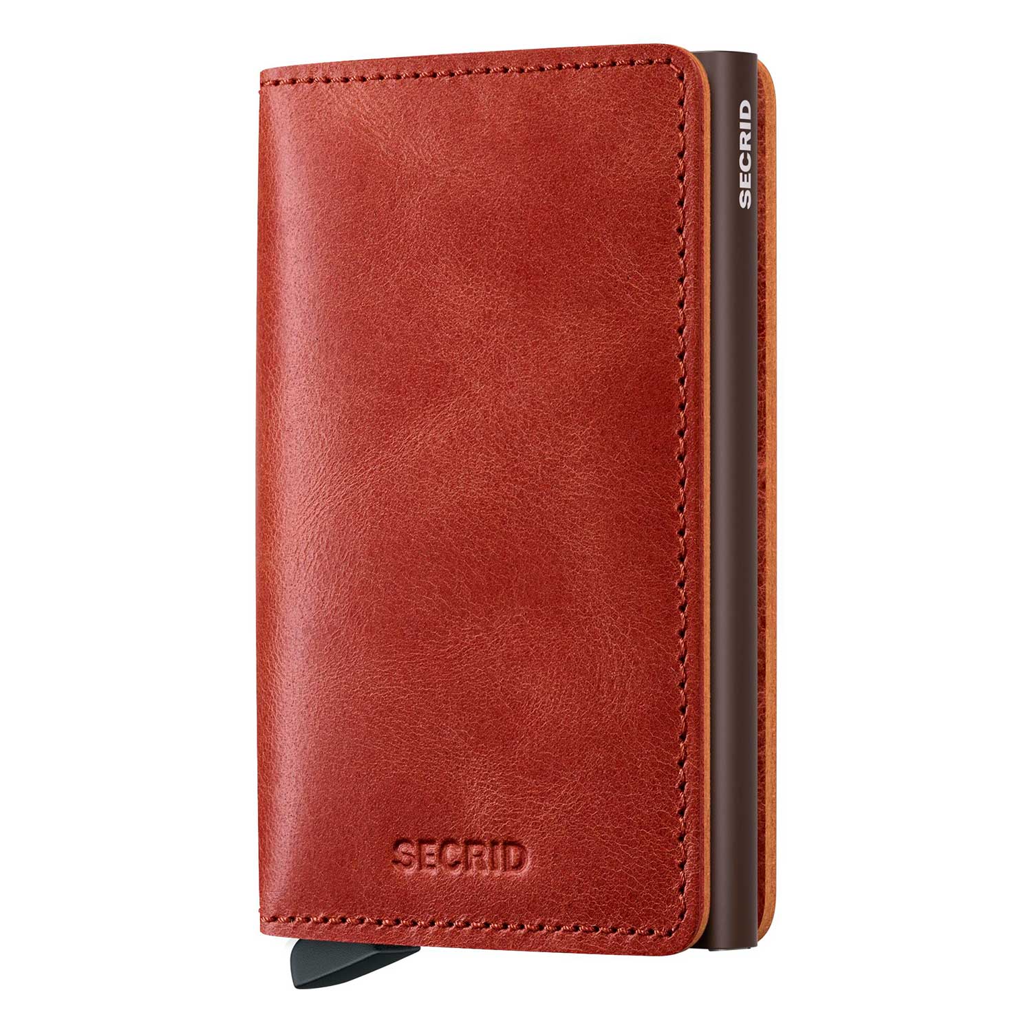 secrid slimwallet vintage orange braun 104848