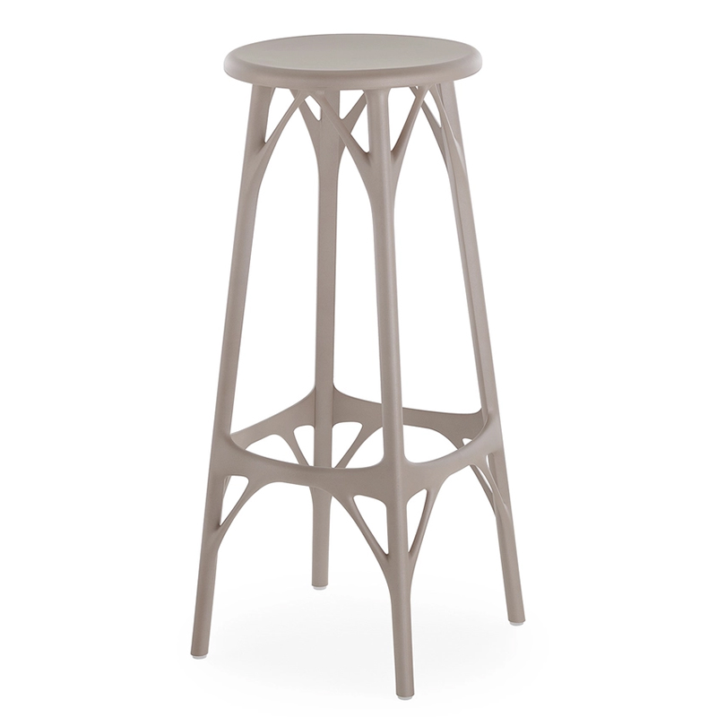 AI hocker grau 75 cm kartell 102359