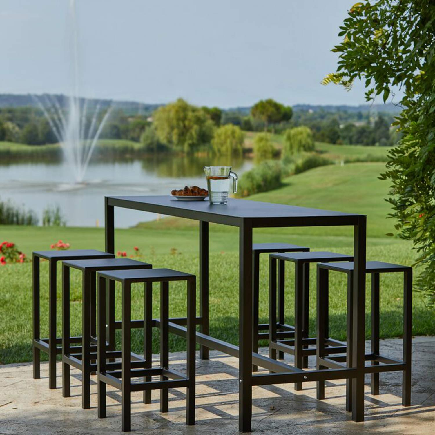 fiam tresentisch aria schwarz 65837