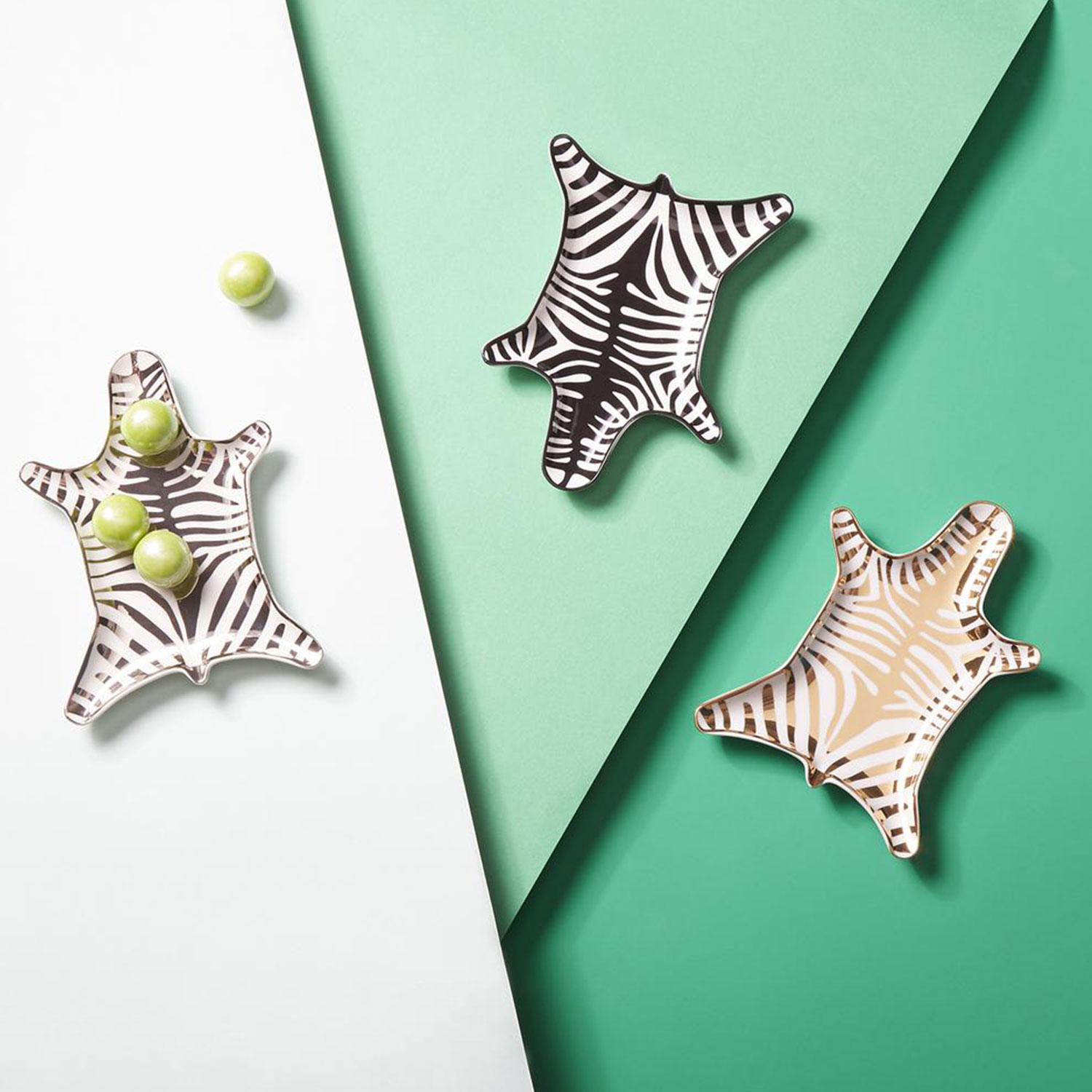 jonathan adler zebra stacking dish schalen 62138