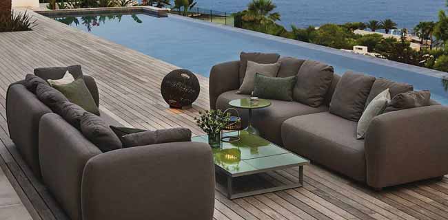 Cane-line Sofa Capture 2-Sitzer Sofamodul mit Armlehne