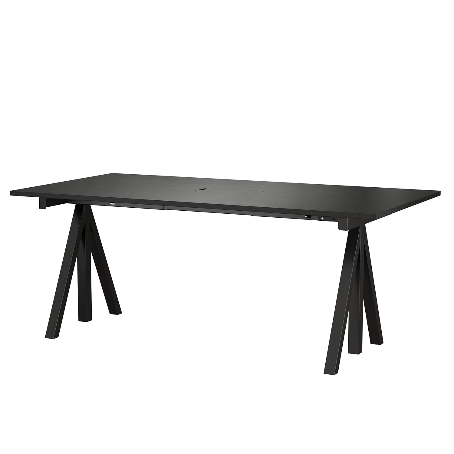 string tischplatte schwarz 91807