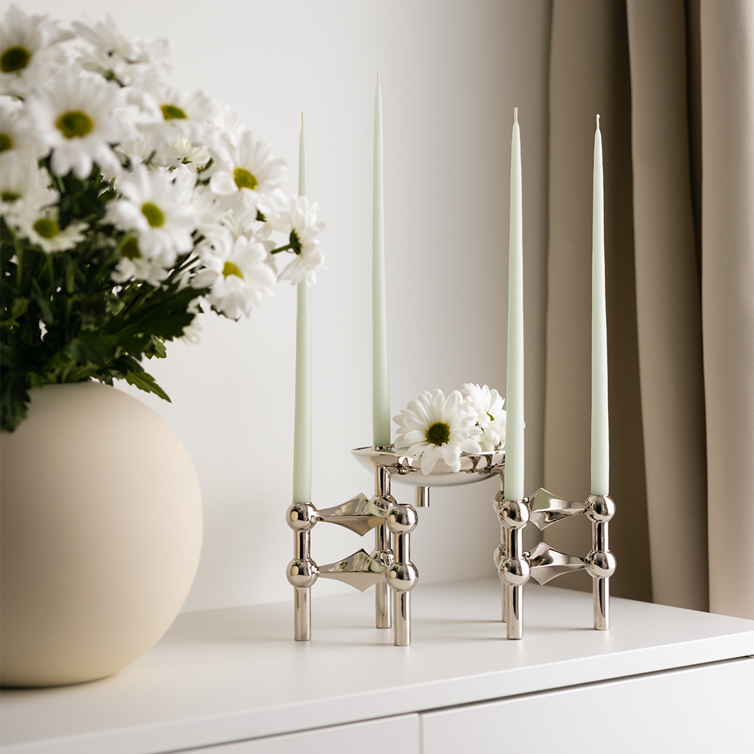 stoff nagel schale kerzenhalter 71926