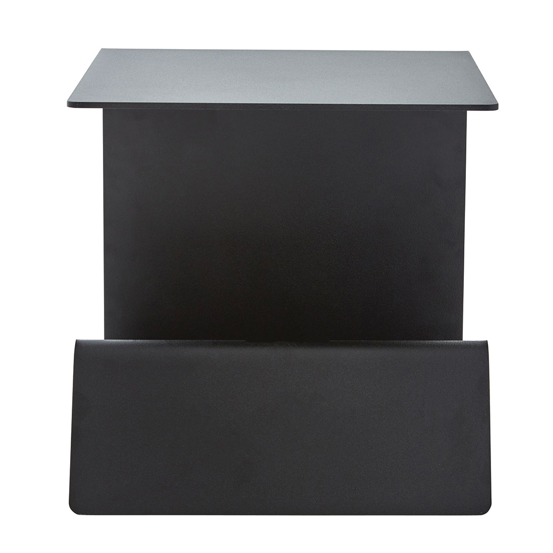 mueller buk beistelltisch schwarz frontal 80461