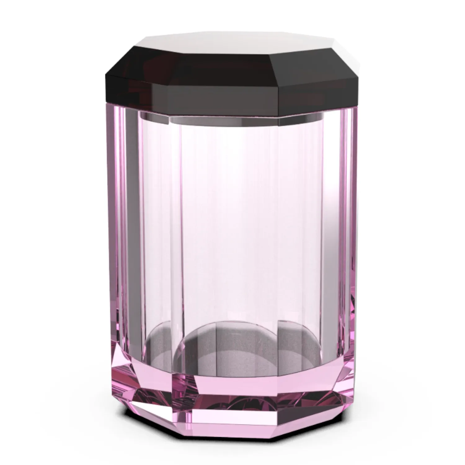 Decor Walther - KRISTALL BMD bi-color pink/rich burg.