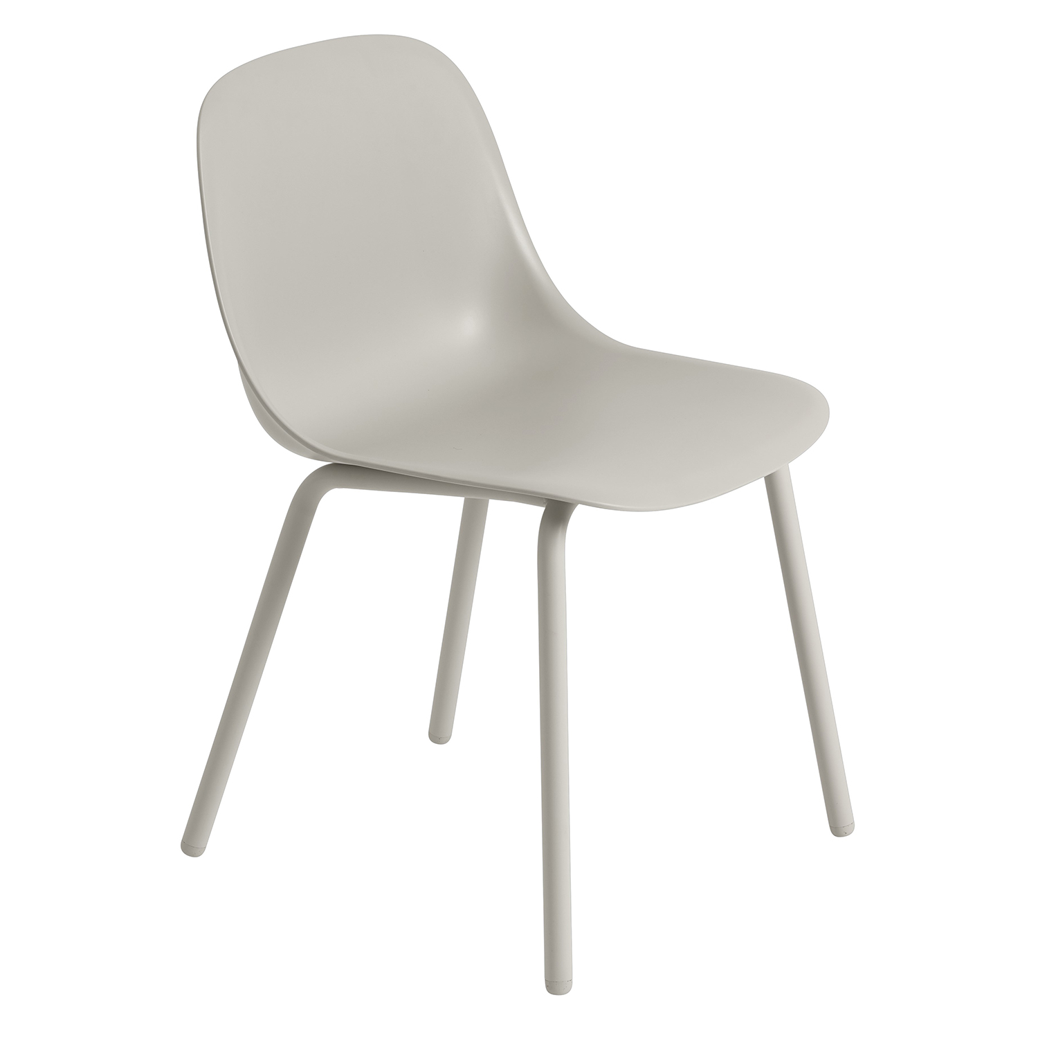 muuto Fiber outdoorstuhl grey 98446