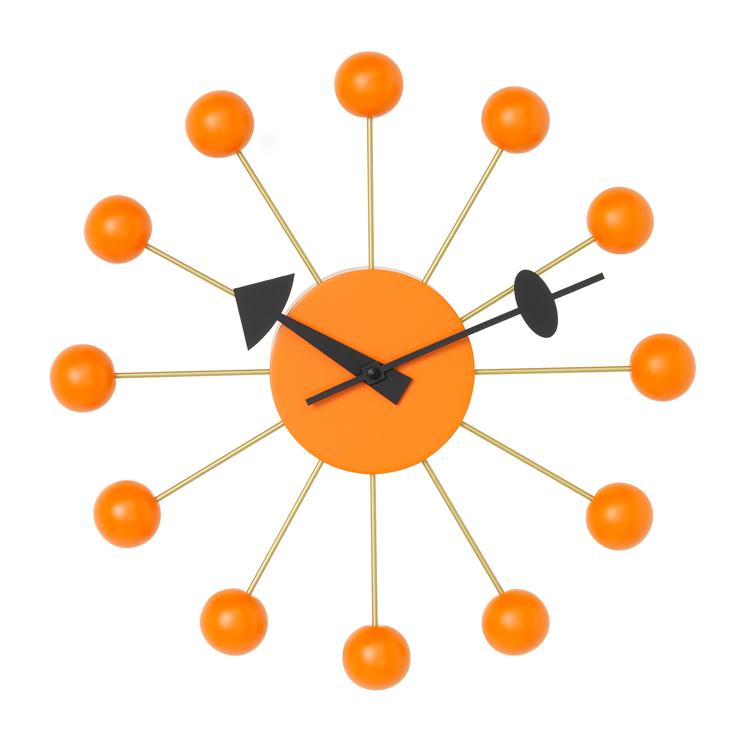 vitra Ball Clock orange 106883