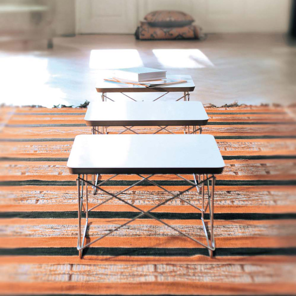 vitra occasional table chrom weiss 2