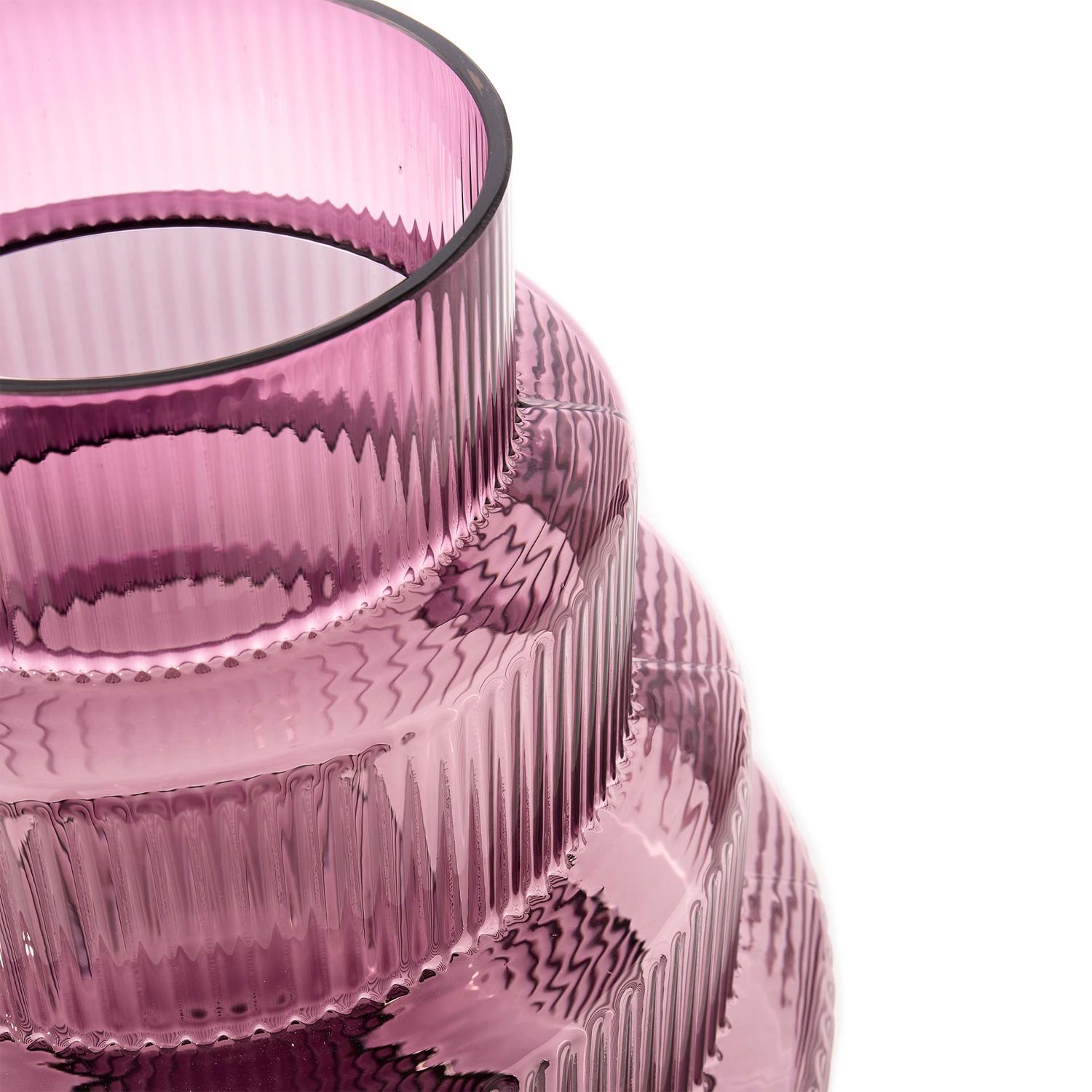 Pols Potten - Steps Vase L dunkelgrau