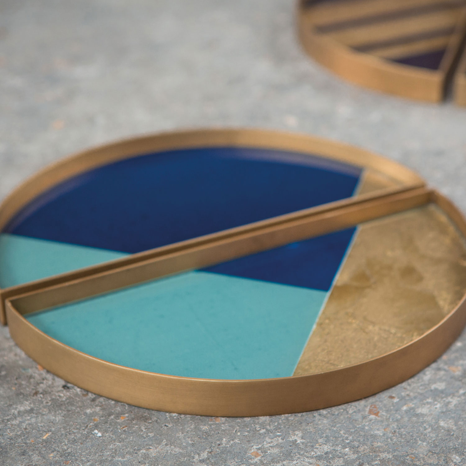 ethnicraft geometric glastablett einzeln seite close up 84486