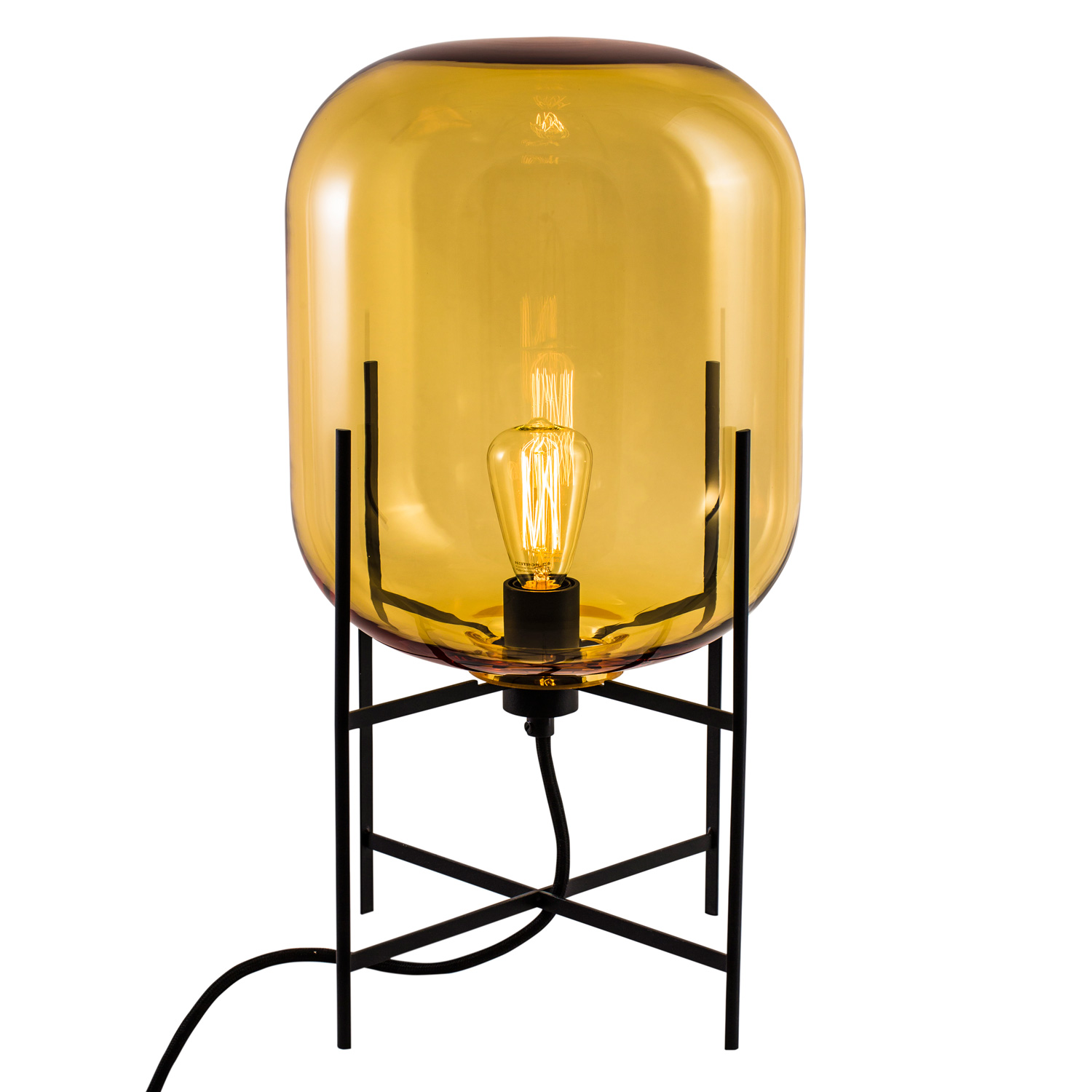 pulpo oda small amber schwarz