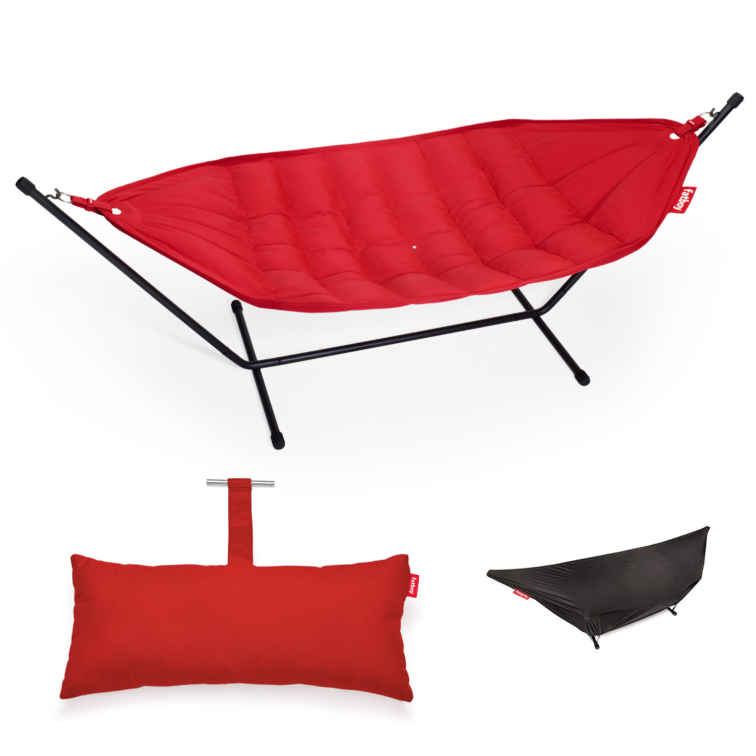 fatboy headdemock superb deluxe schwarz rot 89128