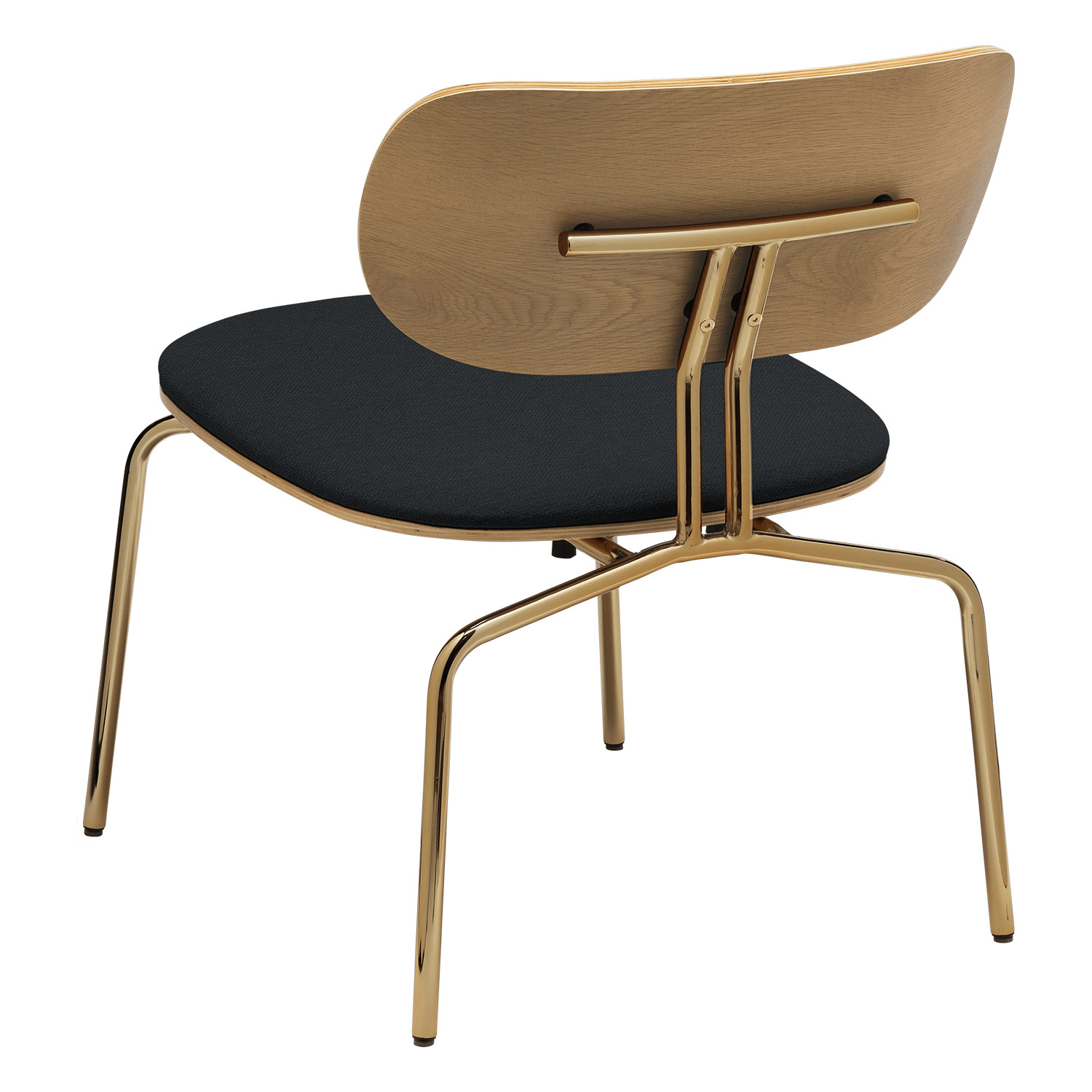 umage curios lounge chair eiche messing shadow rueckseite 106356