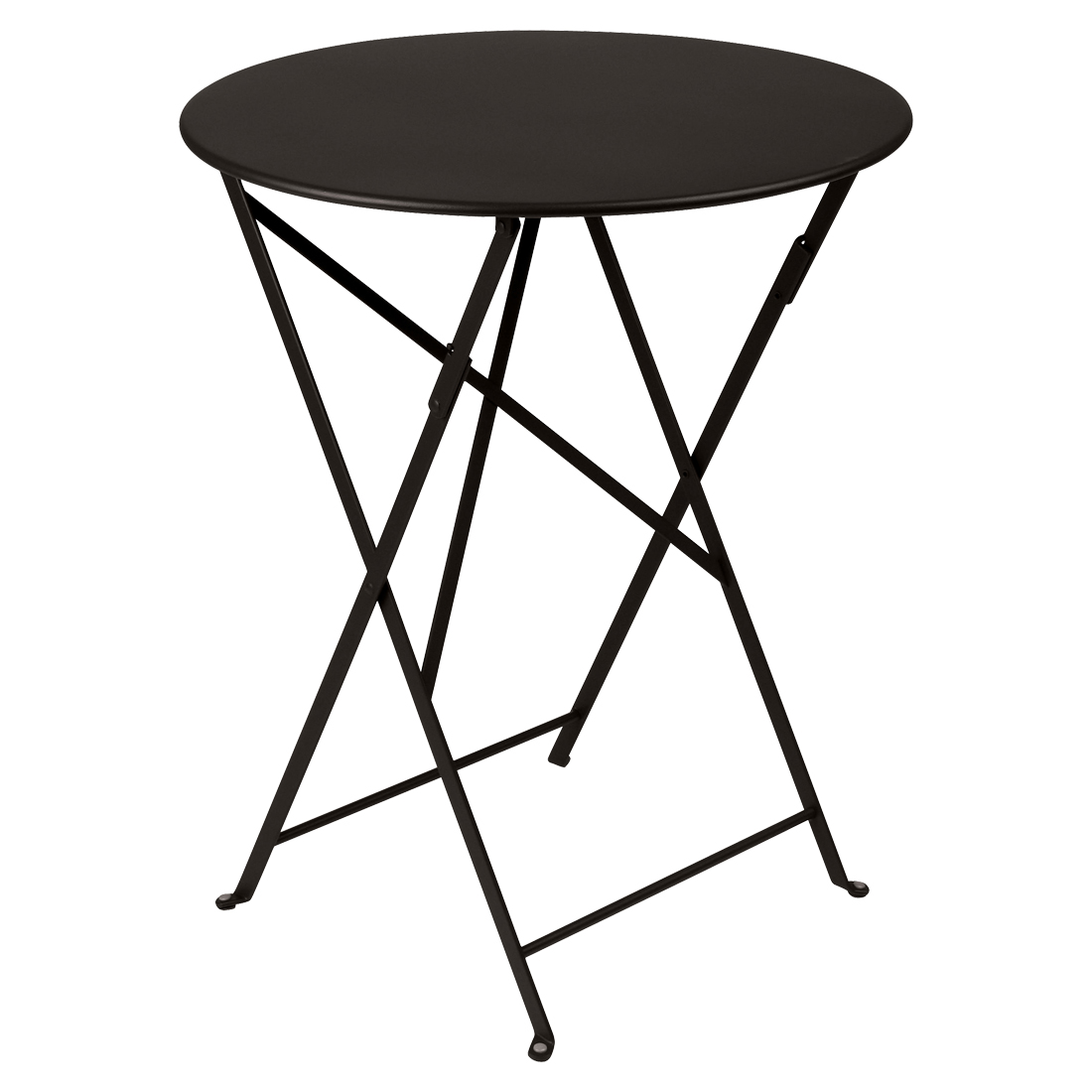 fermob bistro tisch 60cm lakritze 42 64140