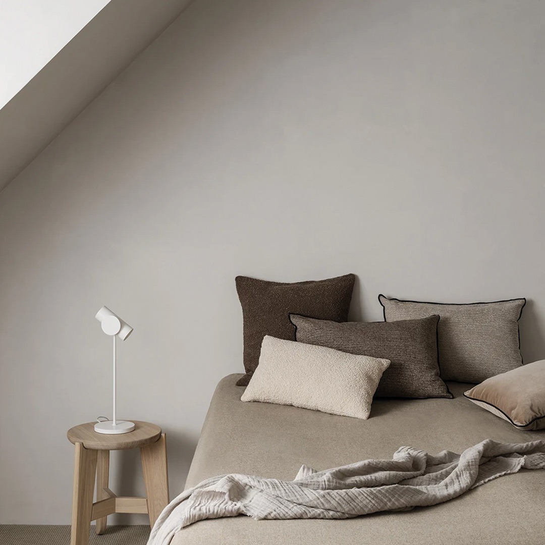 blomus boucle kissenhuelle ambiente bett 84757