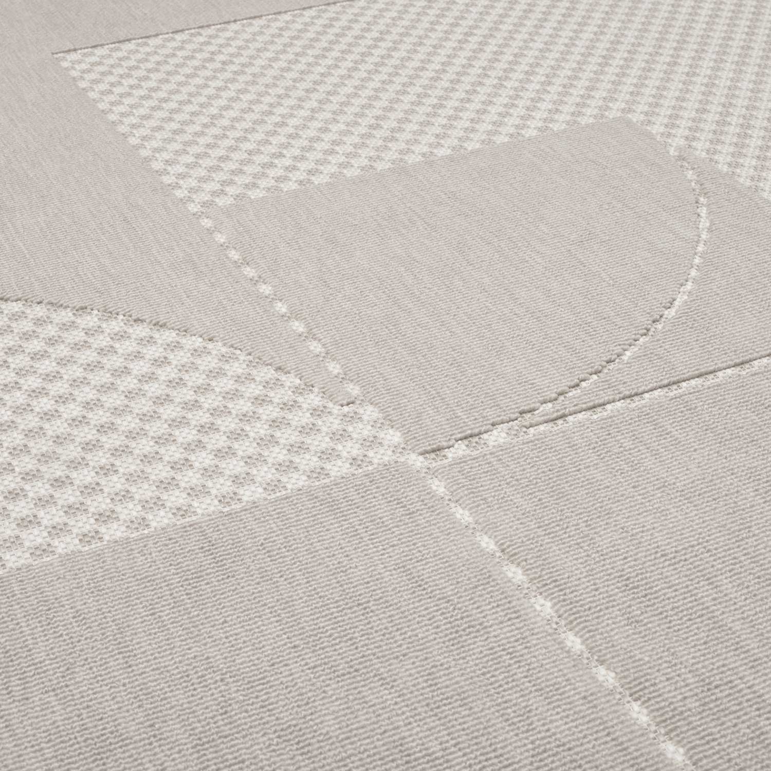 fatboy carpretty petit jigsaw cream white detail 99980