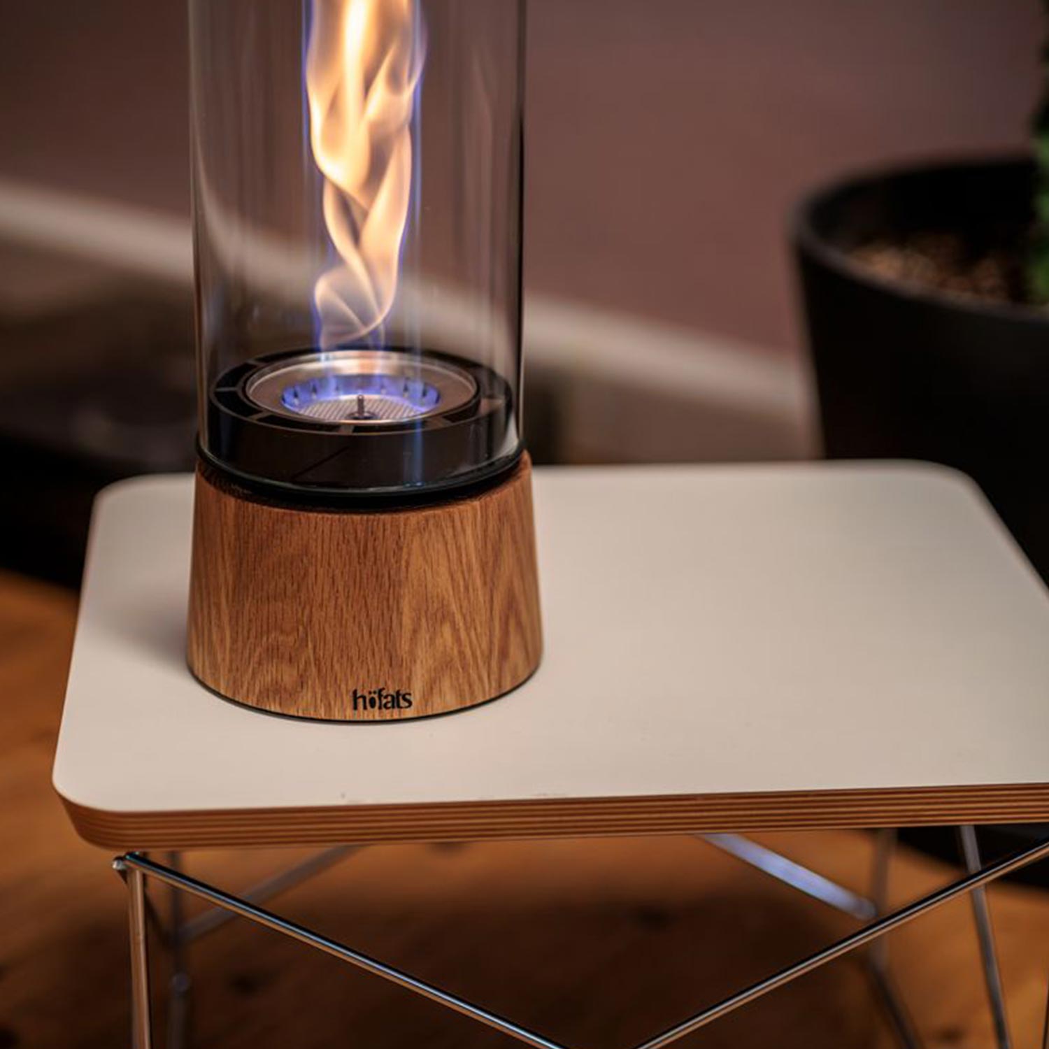 höfats - SPIN air 1200 Tischfeuer all black