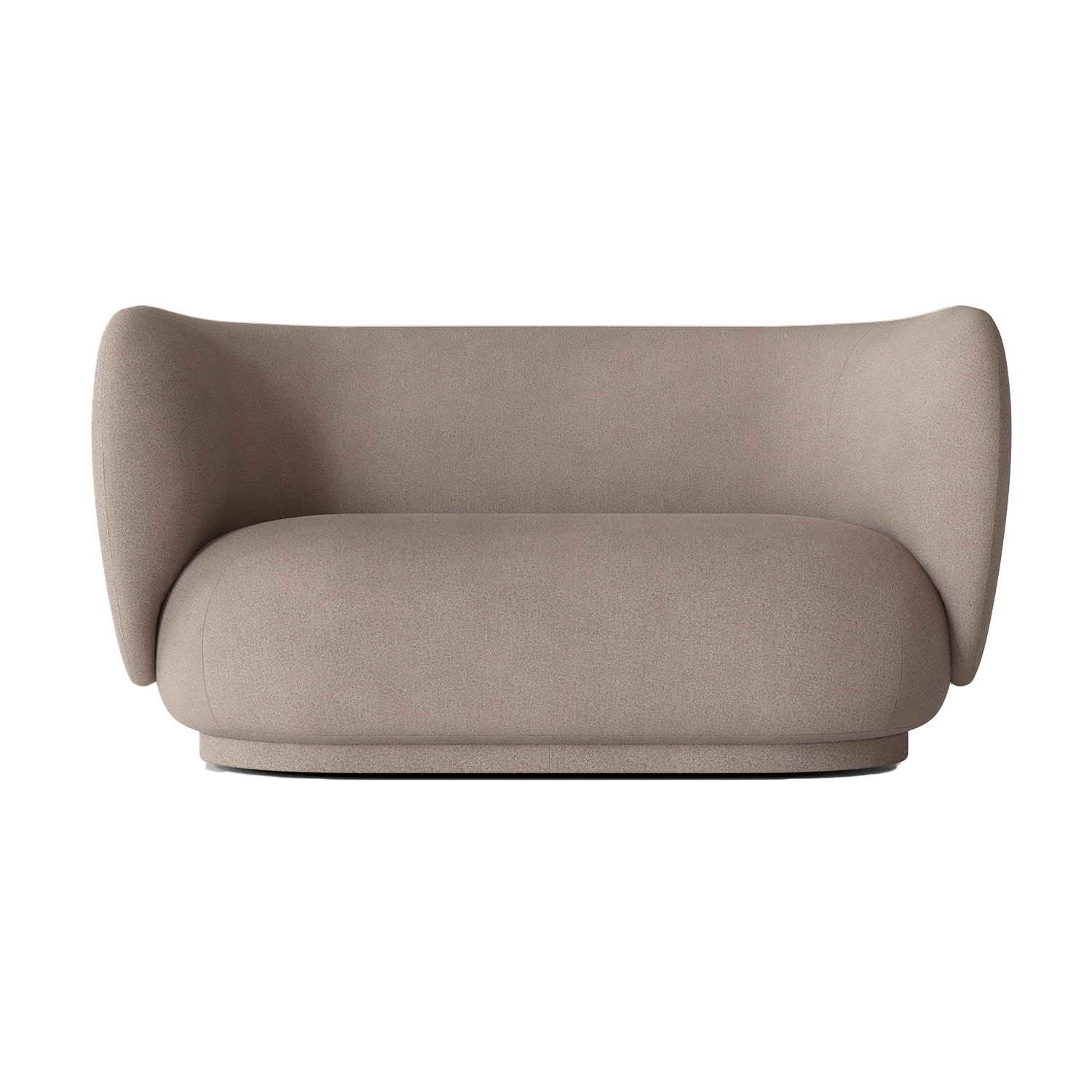 ferm living rico zweisitzer brushed warm grey 85019