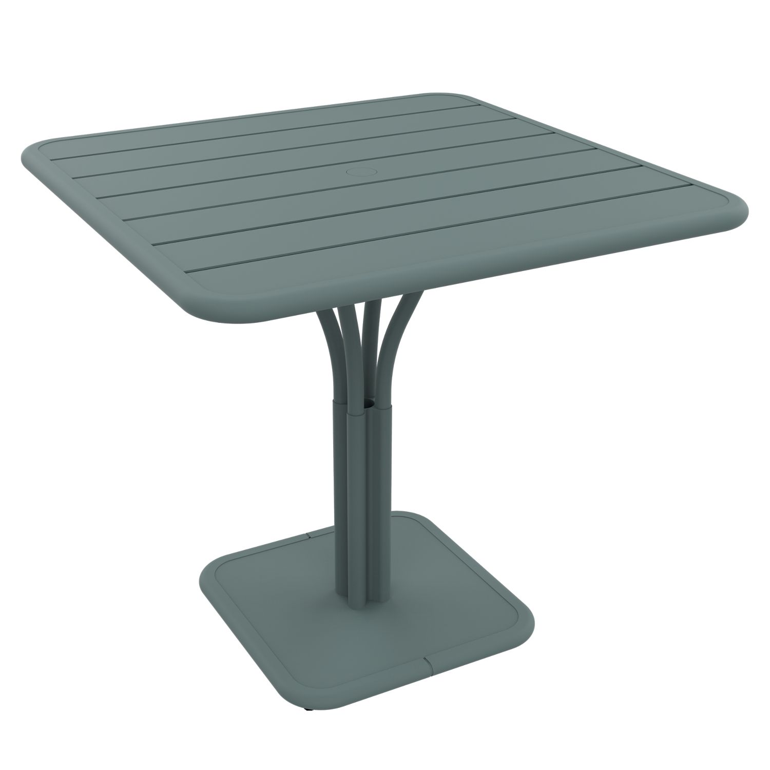 Fermob - Luxembourg Kleiner Tisch 80 x 80 cm gewittergrau