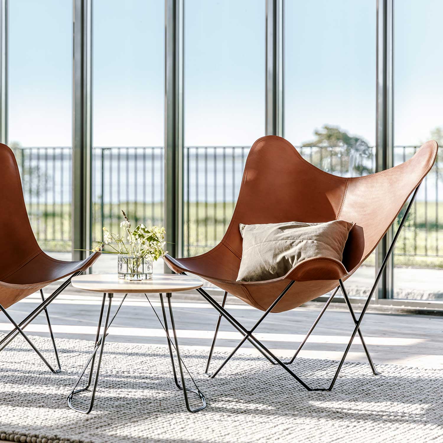 cuero design butterfly chair pampa mariposa 67868