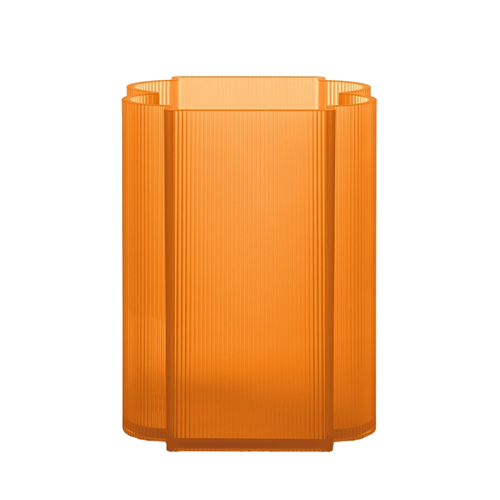 kartell okra vase orange nieder 0158501 102085