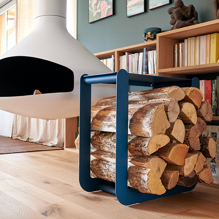 fermob nevado holztrage acapulcoblau wohnzimmer 64513