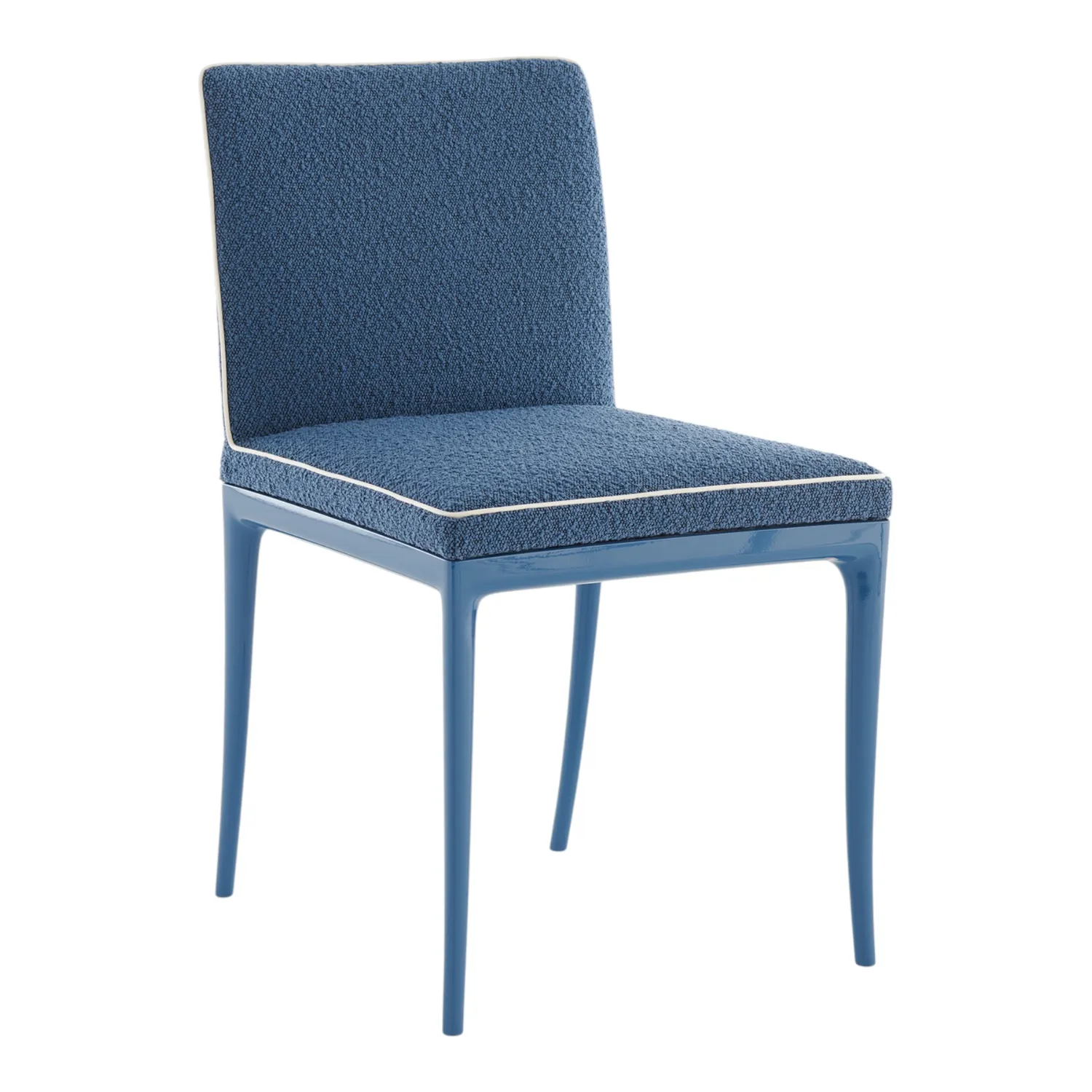 Kartell - Lillybet Stuhl Bouclè hellblau/blau