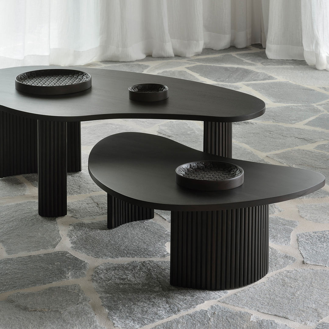 ethnicraft tampa bretter dreier set ambiente deko 84125