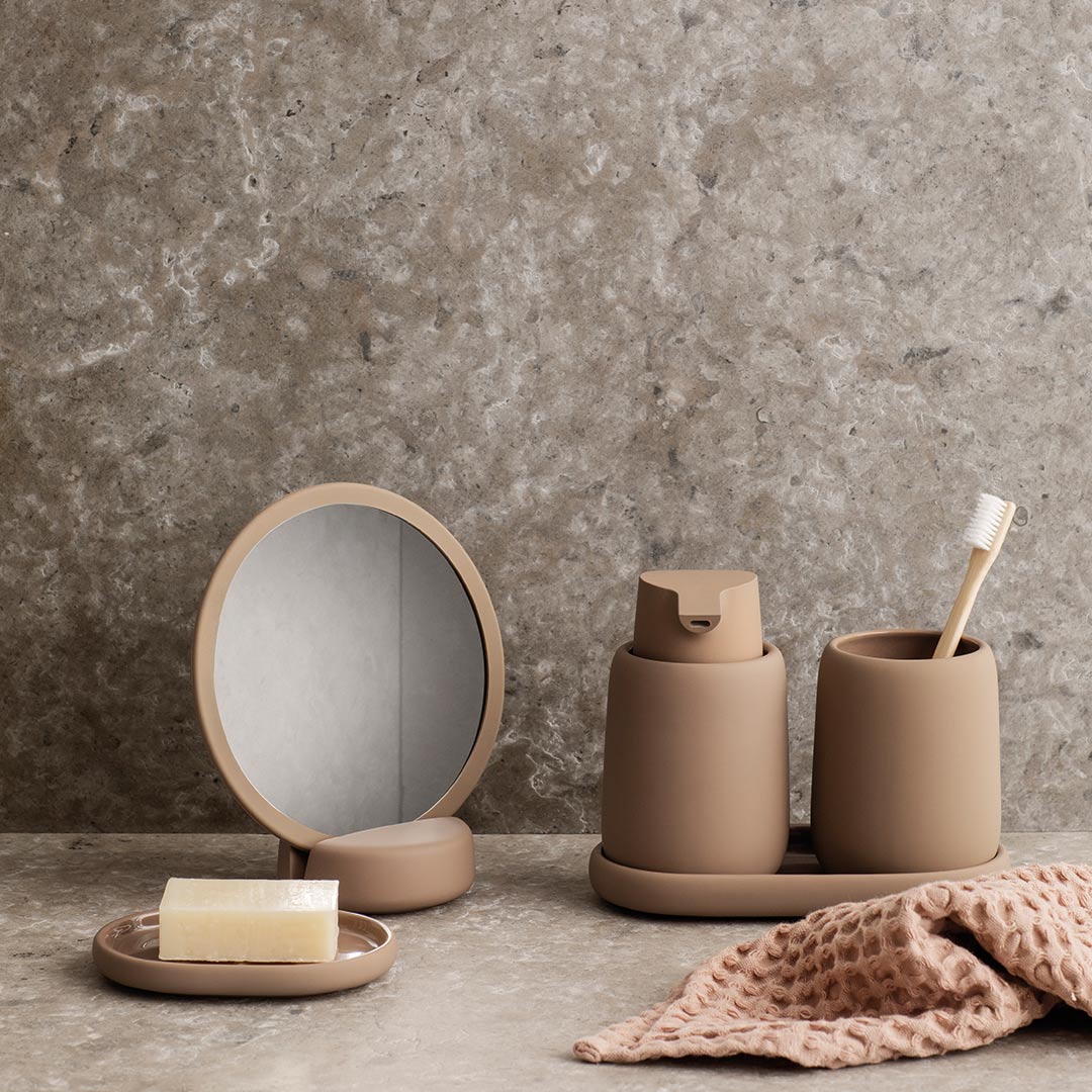 blomus sono tablett tan close up 82268