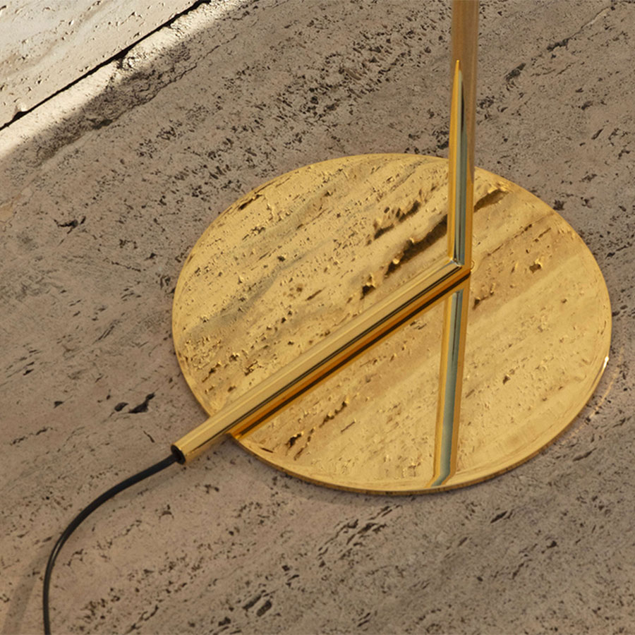 Flos IC F1 10 Anniversary Bodenlampe detail unten 103988