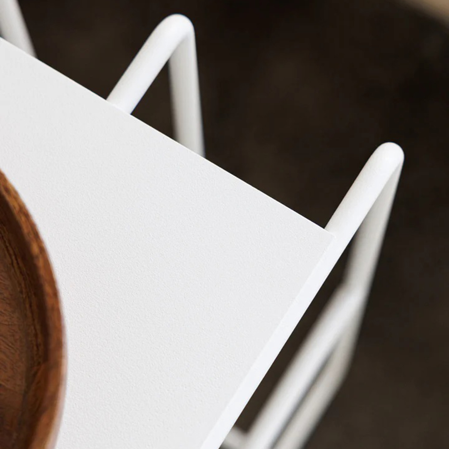 metallbude neva schuhregal weiss close up 96722