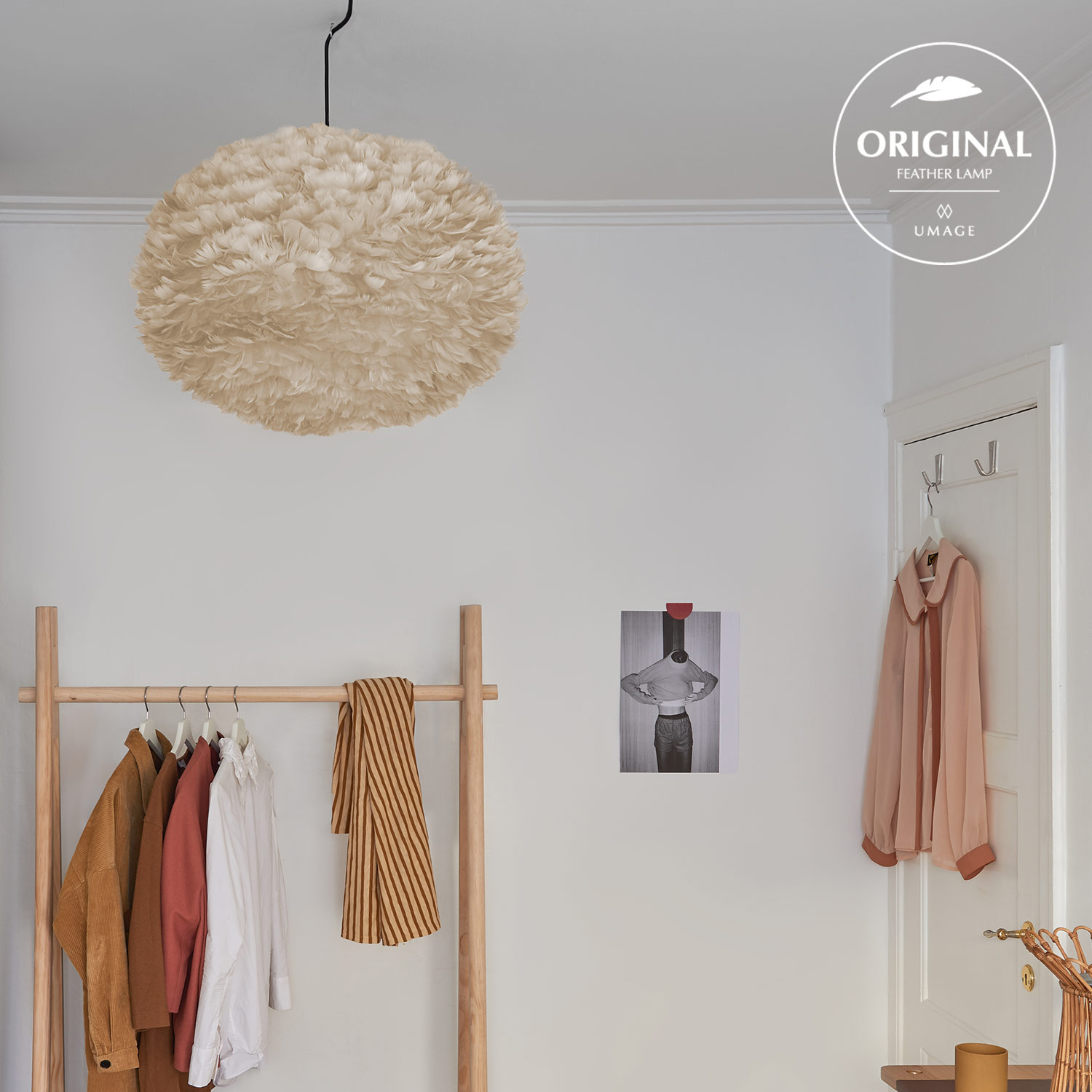 umage eos light brown original feather 72604