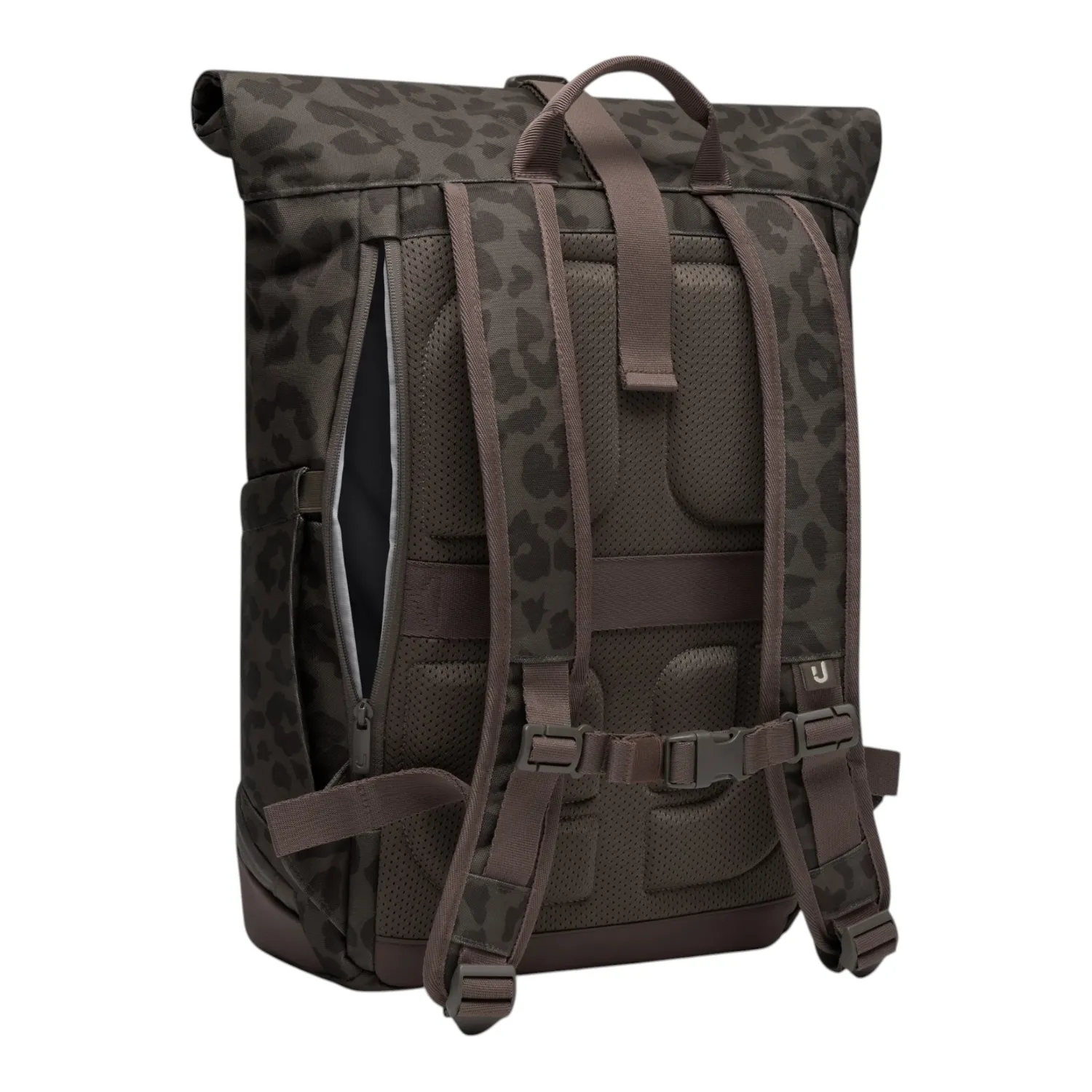 Johnny Urban - Allen Medium 2.0 Rolltop Rucksack brown leo