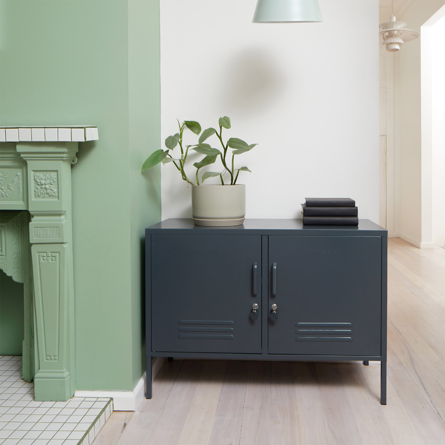 mustard made the lowdown sideboard slate wohnzimmer 96536