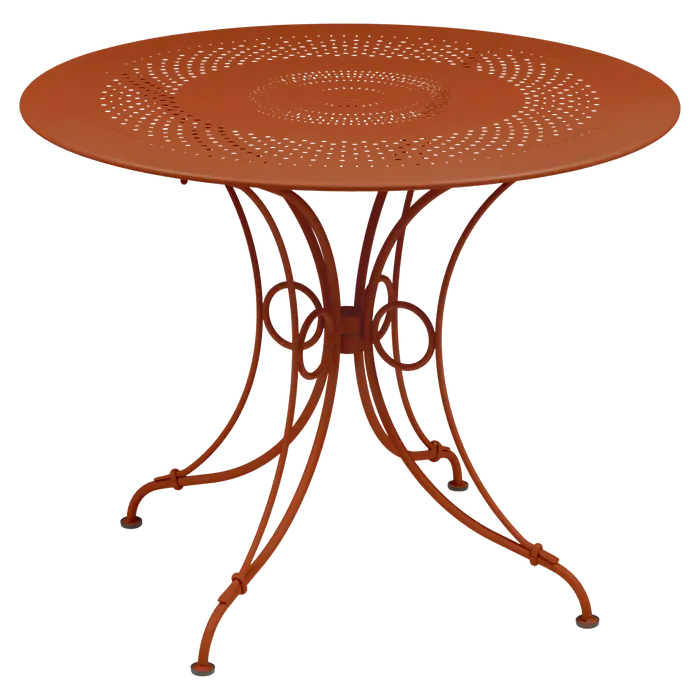 fermob 1900 tisch D96 kandierte orange 108390