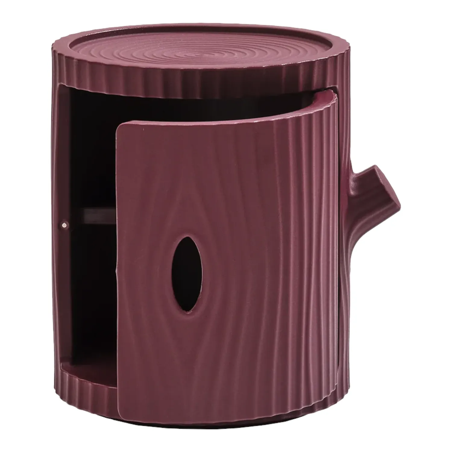 Qeeboo - Tronco Aufbewahrungsbox indian red