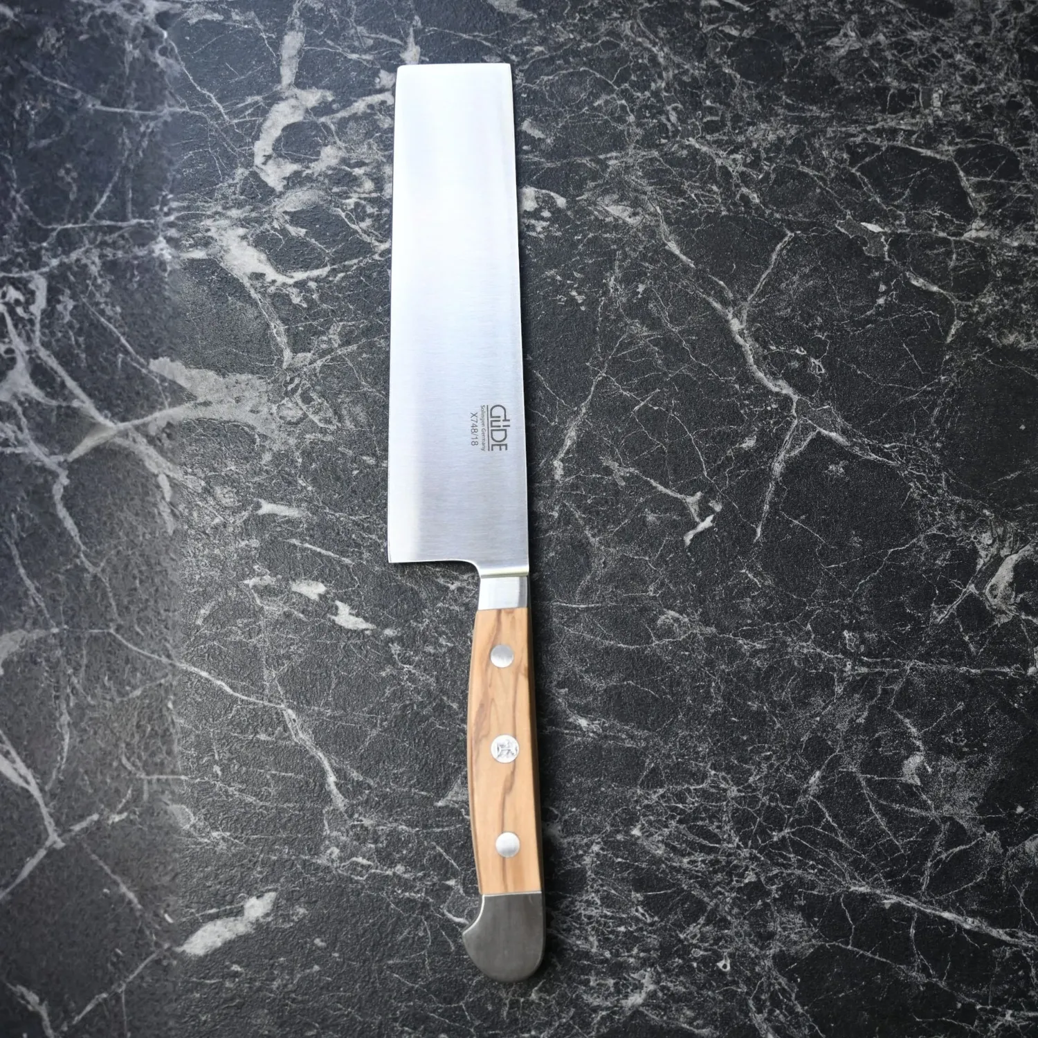 Güde - Nakiri Gemüsemesser 18 cm Serie Alpha-Olive
