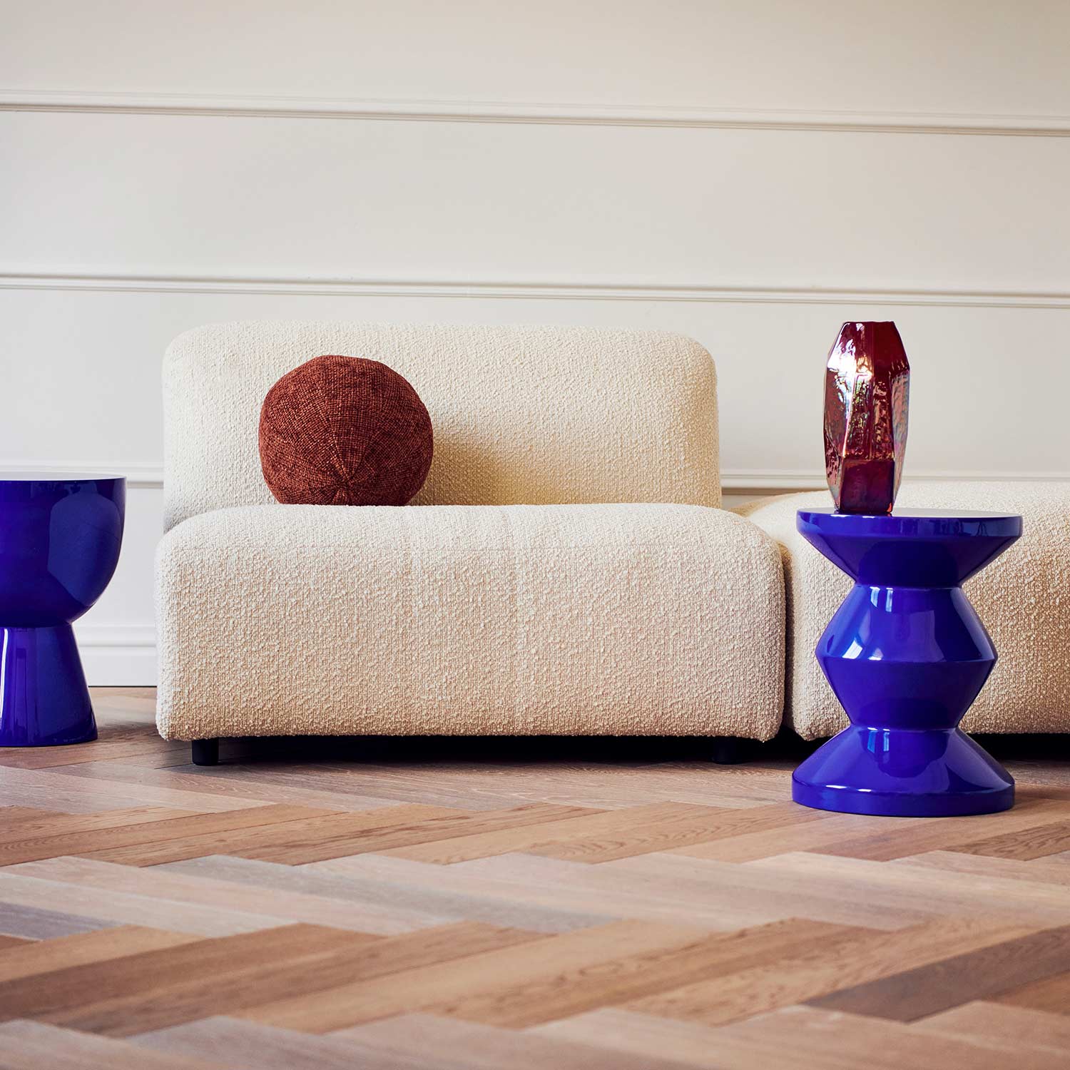 pols potten tam tam hocker dunkelblau sofa 97842