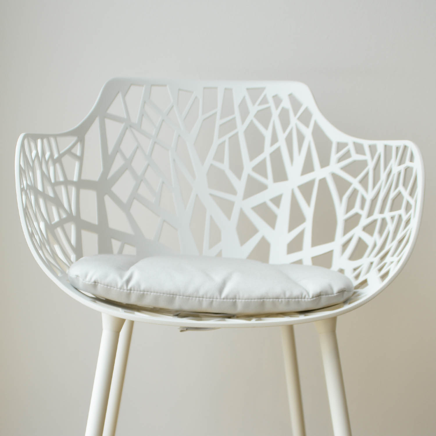 Hellgrau Sitzkissen Solids Forest